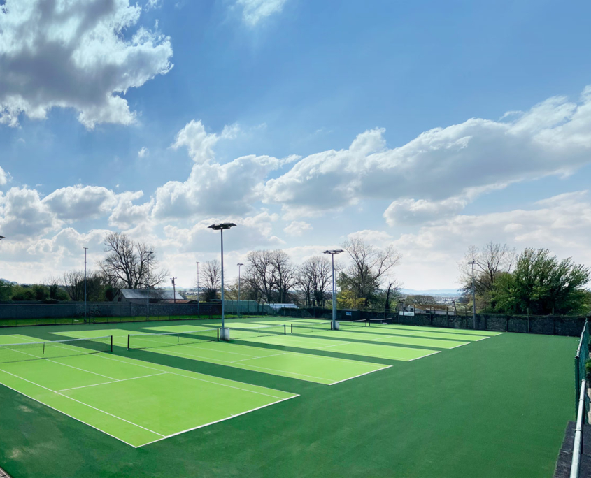 Sligo Tennis Club New Tennis Courts April 18th 2023.