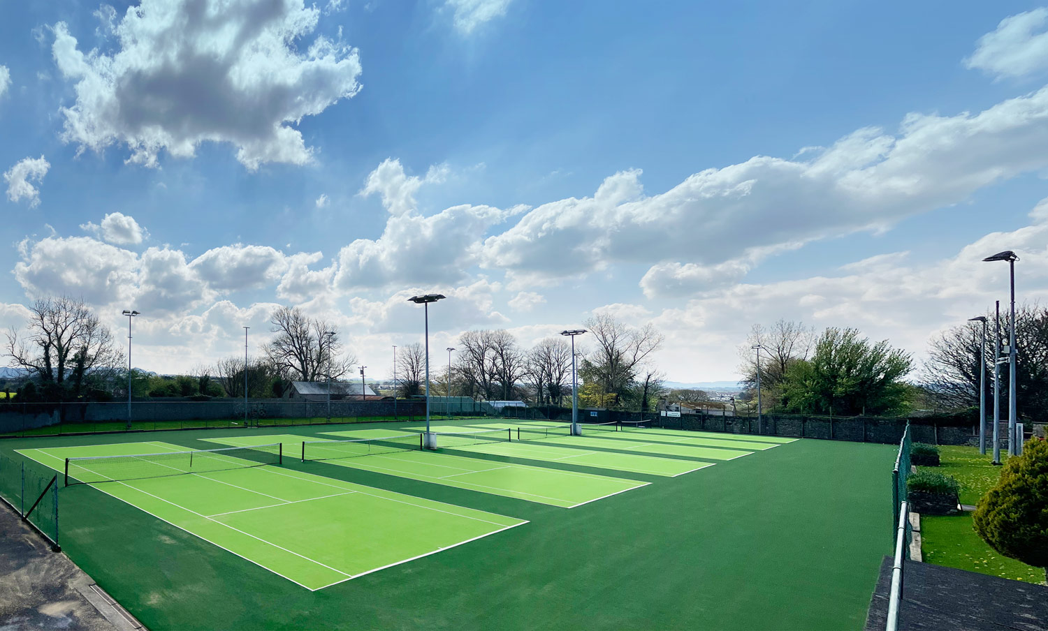 Sligo Tennis Club New Tennis Courts April 18th 2023.